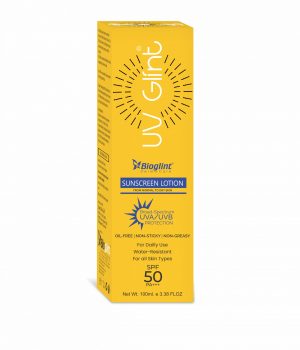 UV GLINT LOTION curve